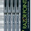 Pilot V Razor Point Liquid Ink Porous Point Pen, Stick, Extra-Fine 0.5 Mm, Black Ink, 4/Pack 1 Pilot V Razor Point Liquid Ink Porous Point Pen, Stick, Extra-Fine 0.5 Mm, Black Ink, 4/Pack -pilot Shop 0008792 pilot v razor point liquid ink porous point pen stick extra fine 05 mm black ink 4pack 625