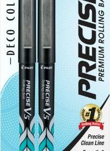 Pilot Pv5 Deco Xf 2Pk Blk 1 Ea