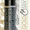 Pilot Gold / Silver Creative Permanent Marker, Extra Fine Point .5mm. 1 Pilot Gold / Silver Creative Permanent Marker, Extra Fine Point .5mm. -pilot Shop 0009437 pilot gold silver creative permanent marker extra fine point 5mm 625