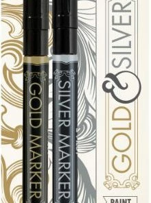 Pilot Gold / Silver Creative Permanent Marker, Extra Fine Point .5mm.