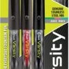 PILOT Varsity Disposable Fountain Pens, Medium Point Stainless Steel Nib, Green/Pink/Turquoise Inks, 3-Pack 2 PILOT Varsity Disposable Fountain Pens, Medium Point Stainless Steel Nib, Green/Pink/Turquoise Inks, 3-Pack -pilot Shop 0009666 varsity medium 3 pack assorted 625