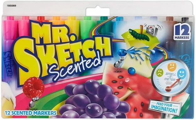 Mr. Sketch Scented Chisel 12 Ct 1 Ea 3 Mr. Sketch Scented Chisel 12 Ct 1 Ea
