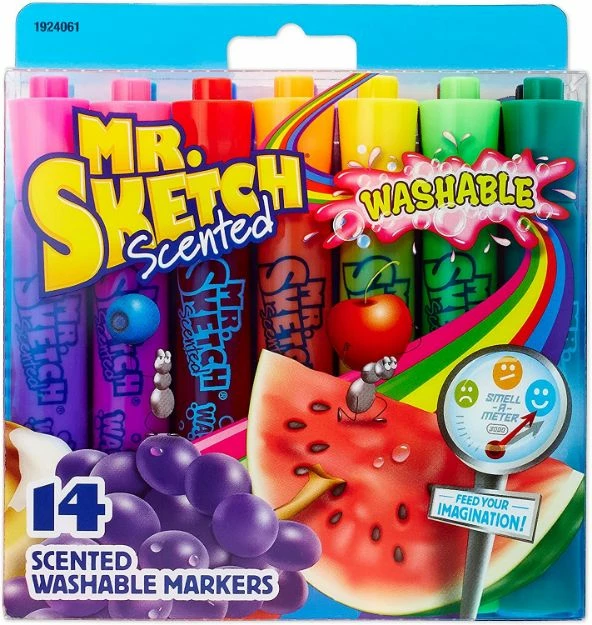 Mr. Sketch Scented Wash Chisel 14Ct 1 Ea 3 Mr. Sketch Scented Wash Chisel 14Ct 1 Ea