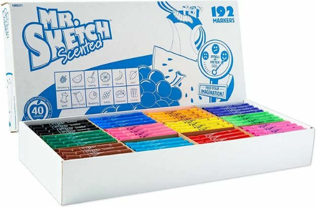 Mr. Sketch Scented Chisel 192Ct 1 Ea 3 Mr. Sketch Scented Chisel 192Ct 1 Ea