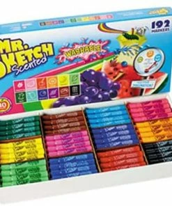 Mr. Sketch Scented Wash Chisel 192Ct 1 Ea