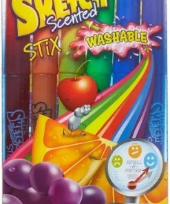 Mr. Sketch Scented Wash Stix 6Ct 1 Ea