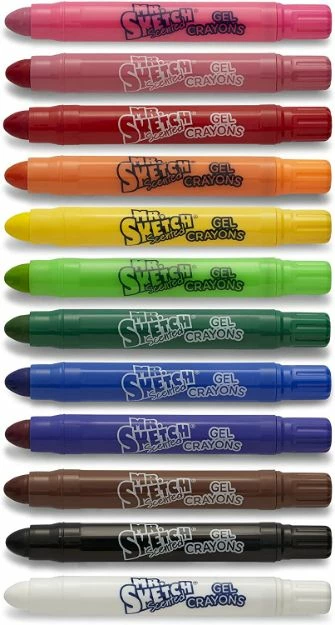 Mr. Sketch Mr Sketch Scented Gel Crayons 12Ct 1 Ea 3 Mr. Sketch Mr Sketch Scented Gel Crayons 12Ct 1 Ea