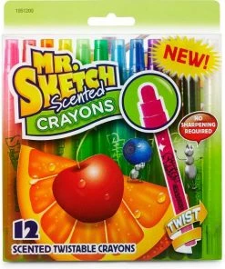Mr. Sketch Mr Sketch Scented Twist Crayons 12Ct 1 Ea