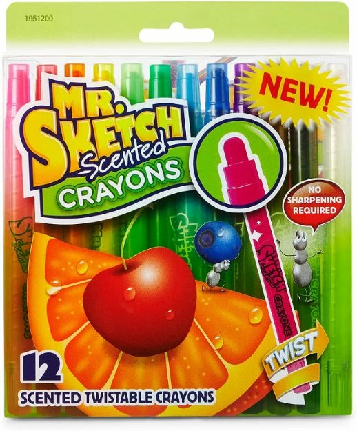 Mr. Sketch Mr Sketch Scented Twist Crayons 12Ct 1 Ea 3 Mr. Sketch Mr Sketch Scented Twist Crayons 12Ct 1 Ea