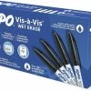 Expo Vis-A-Vis Wet Erase Marker, Fine Bullet Tip, Black, 1 Ea 2 Expo Vis-A-Vis Wet Erase Marker, Fine Bullet Tip, Black, 1 Ea -pilot Shop 0011473 expo vis a vis wet erase marker fine bullet tip black 1 ea 625