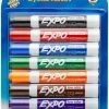 Expo Low-Odor Dry-Erase Marker, Broad Chisel Tip, Assorted Colors, 8/Set 1 Ea 1 Expo Low-Odor Dry-Erase Marker, Broad Chisel Tip, Assorted Colors, 8/Set 1 Ea -pilot Shop 0011520 expo expo low odor 8cd asst chisel 1 ea 625