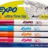 Expo Low-Odor Dry-Erase Marker, Extra-Fine Needle Tip, Fashion Assorted Colors, 4/Pack 1 Ea 2 Expo Low-Odor Dry-Erase Marker, Extra-Fine Needle Tip, Fashion Assorted Colors, 4/Pack 1 Ea -pilot Shop 0011605 expo expo low odor 4cd asst fashion ultra fn 1 ea 625