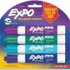 Expo Dry Erase Marker, Low Odor Ink, Broad Chisel Tip, Assorted Colors, 4/Pack 1 Ea 2 Expo Dry Erase Marker, Low Odor Ink, Broad Chisel Tip, Assorted Colors, 4/Pack 1 Ea -pilot Shop 0011621 expo expo low odor 4ct chisel new vibrant col 1 ea 625