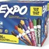 Expo Low-Odor Dry-Erase Marker Value Pack, Broad Chisel Tip, Assorted Colors, 36/Box 1 Ea 1 Expo Low-Odor Dry-Erase Marker Value Pack, Broad Chisel Tip, Assorted Colors, 36/Box 1 Ea -pilot Shop 0011683 expo expo low odor chisel asst 36ct 1 ea 625