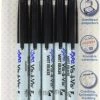 Expo Vis-A-Vis Wet Erase Marker, Fine Bullet Tip, Black, 5/Set 1 Ea 1 Expo Vis-A-Vis Wet Erase Marker, Fine Bullet Tip, Black, 5/Set 1 Ea -pilot Shop 0011688 expo vis a vis wet erase marker fine bullet tip black 5set 1 ea 625