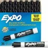 Expo Low-Odor Dry-Erase Marker Value Pack, Broad Chisel Tip, Black, 36/Box 1 Ea 2 Expo Low-Odor Dry-Erase Marker Value Pack, Broad Chisel Tip, Black, 36/Box 1 Ea -pilot Shop 0029874 expo low odor dry erase marker value pack broad chisel tip black 36box 1 ea 625