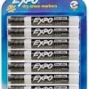 Expo Low-Odor Dry Erase Markers, Chisel Tip, Black, 8-Count 1 Expo Low-Odor Dry Erase Markers, Chisel Tip, Black, 8-Count -pilot Shop 0029891 expo low odor dry erase markers chisel tip black 8 count 625